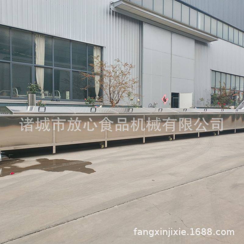 小龙虾蒸煮漂烫流水线 莴笋竹笋秋葵漂烫机 蔬菜漂烫杀青机,搬运/仓储/物流设备,登车桥,淘宝优惠券,粉丝福利购,淘宝优惠卷