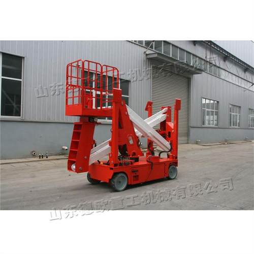 Overhead working truck 自行式折臂高空作业车 电动全自动提升机