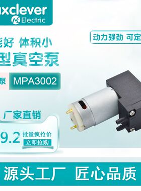 远睿供应 ELLP400 DC 直流医疗香薰小型抽气泵 300Kpa真空隔膜泵