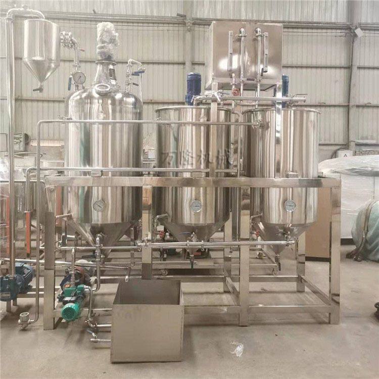 食用油精炼设备核桃杏仁玉米油精炼不锈钢油棕果油脱酸脱色机,农机/农具/农膜,农产品加工设备,淘宝优惠券,粉丝福利购,淘宝优惠卷