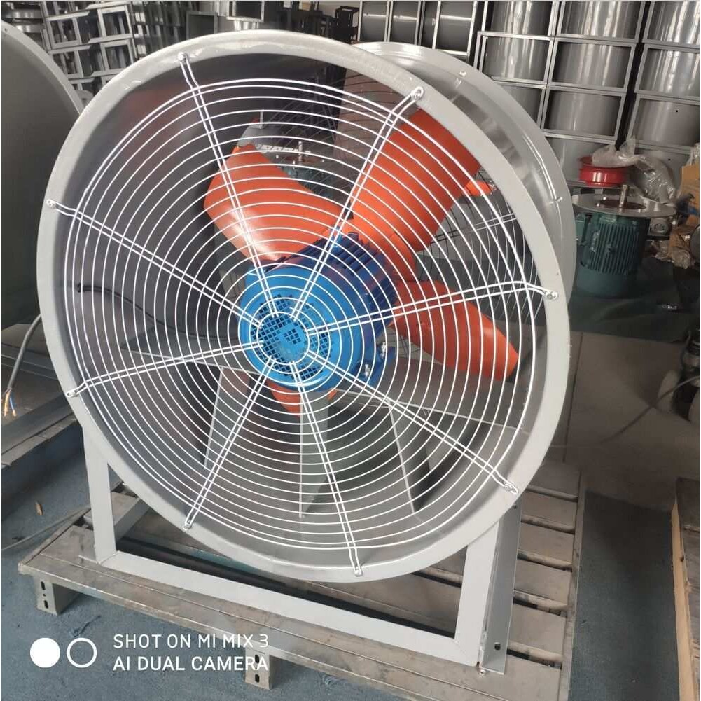 厂家 SF型低噪声轴流通风机壁式排气岗位送风管道通风220V380V