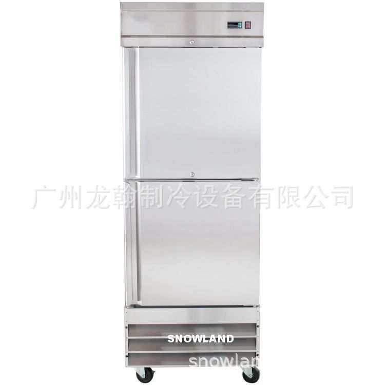 出口款商用两门冰箱冷藏冷冻双温保鲜展示柜厨房六门双门大容量立