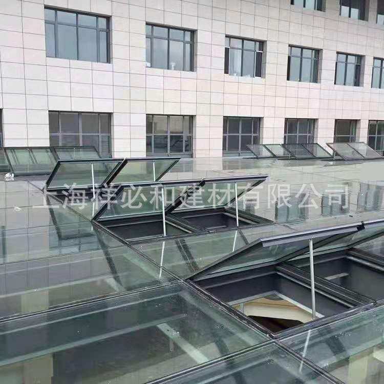 工厂直销雨水自动感应天窗屋顶地下室天窗玻璃阳光房采光通风天窗