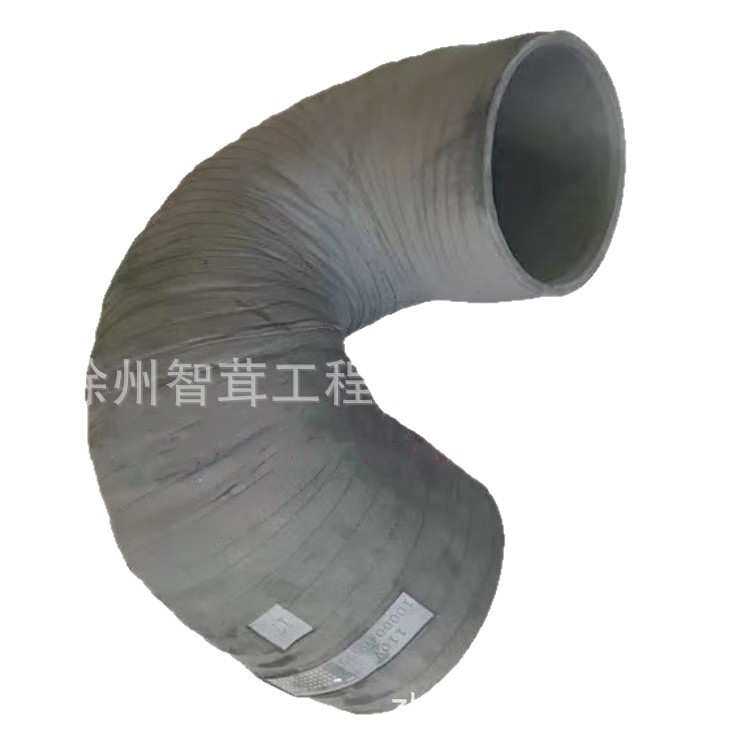徐工LW500FV/KV 600FV装载机增压器空滤总成进气胶管 连接弯管