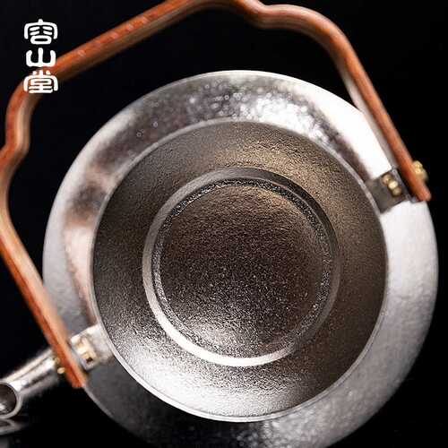容山堂钛烧水壶茶壶钛壶煮茶器家用提梁壶户外便携式烧水泡茶壶