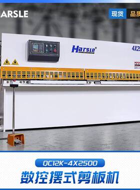 4X2500摆式剪板机QC12K全自动数控不锈钢裁板机数控闸式剪板机