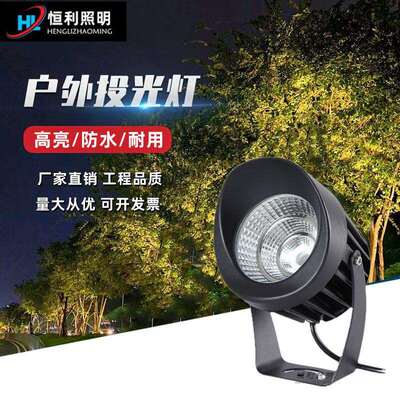 30WLED射树灯COB户外射灯防水照树灯景观led投光灯草坪园林小射灯
