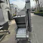 无骨鸡柳裹糠机 全自动炸鸡腿上糠机器 实体供应小鲳鱼上糠设备