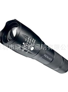 led可调焦254NM265NM270NM298NM300NM305NM310NM紫外强光UV手电筒