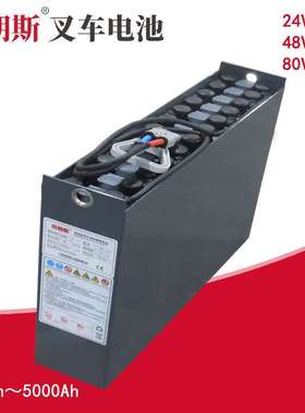 丰田BT电瓶电动托盘叉车LPE200用电池 3PZS345 24V牵引型蓄电池