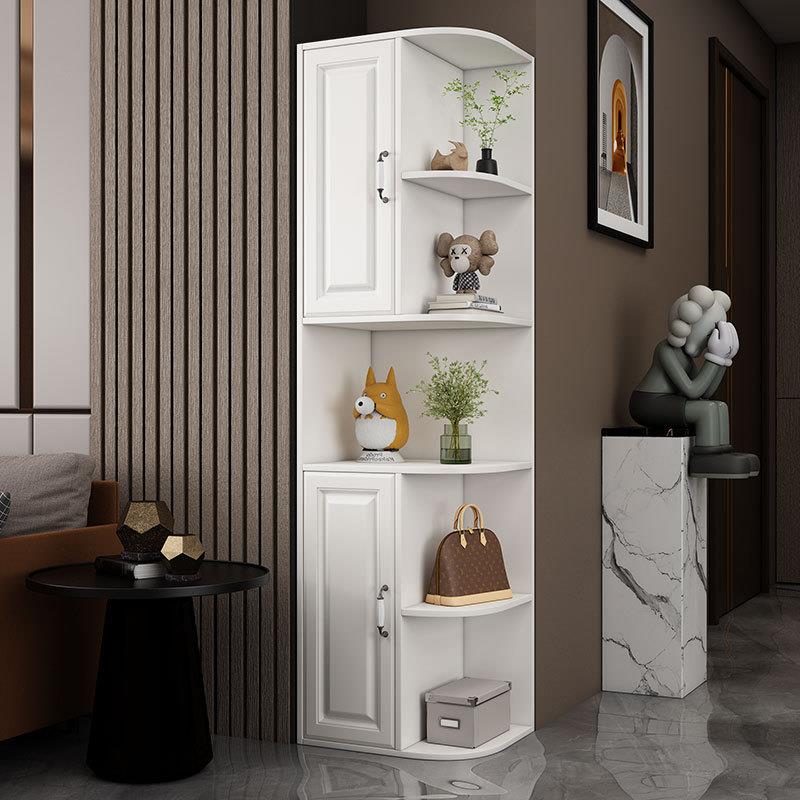 转角柜墙角三角拐角边角角落墙边置物架收纳客厅入户门口衣柜边s^