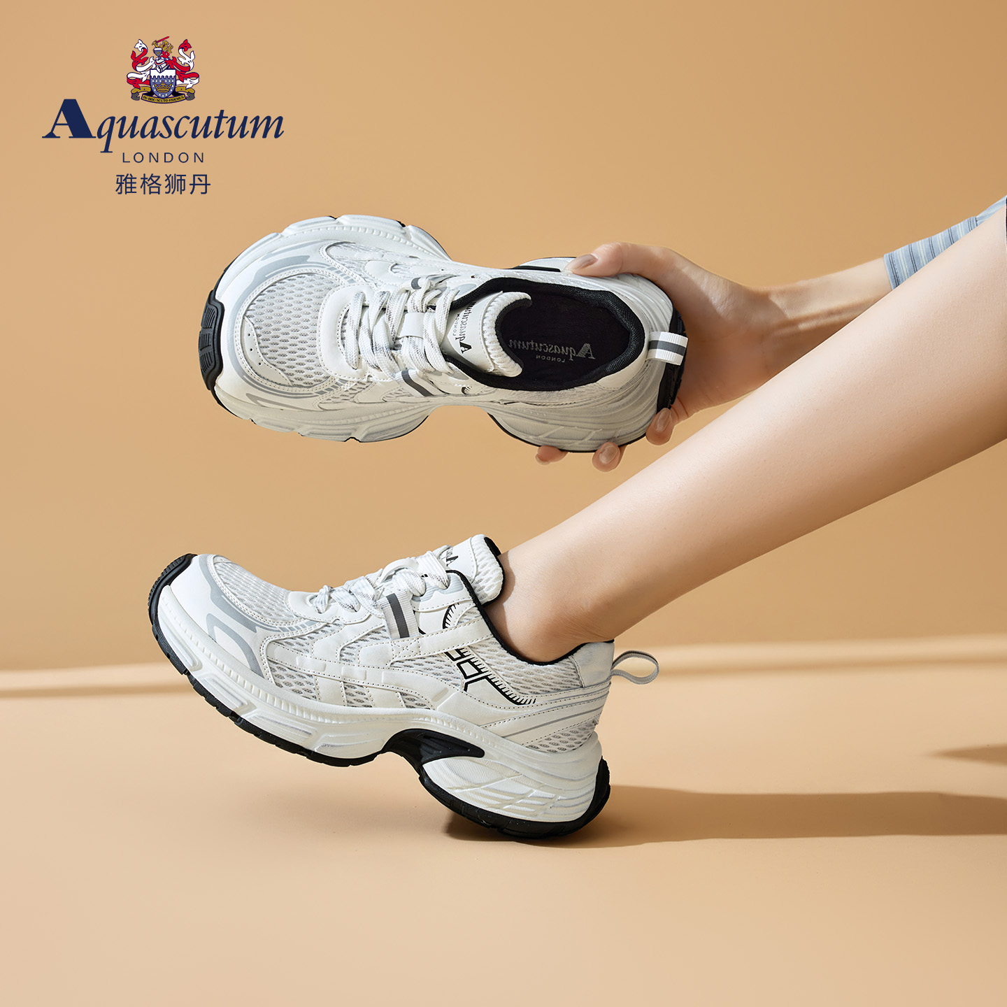 雅格狮丹老爹鞋女时尚休闲运动鞋