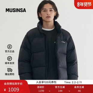 COVERNAT韩国男女25冬季时尚流行潮流简约休闲羽绒服MUSINSA