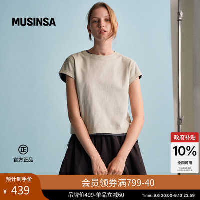 FACADEPATTERN休闲做旧短袖
