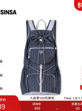 Fennec韩国男女同款25秋季新款时尚设计感口袋双肩背包MUSINSA