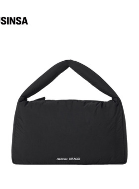 URAGO女士25秋通勤实用运动休闲风出街设计感大号绗缝包MUSINSA