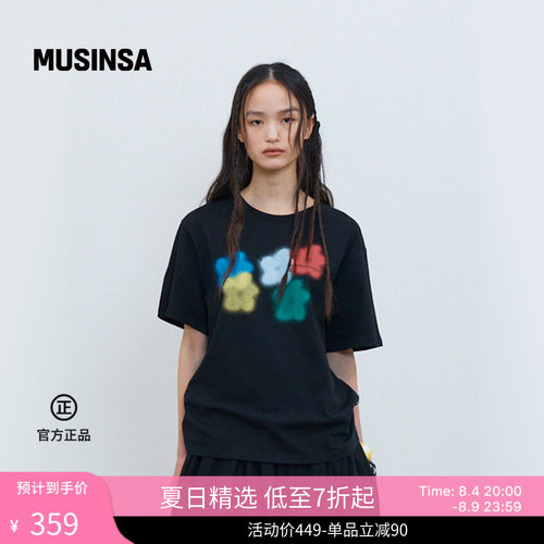 THEMUSEUMVISITOR女士短袖T恤