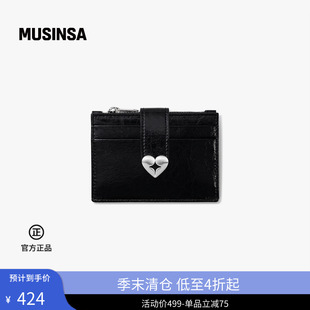 【礼物】FENNEC韩国26夏季休闲便携HEARTY口袋迷你钱包MUSINSA