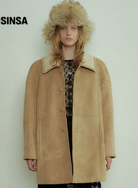 overdue flair韩国女士25秋季休闲好看复古上衣毛呢外套MUSINSA