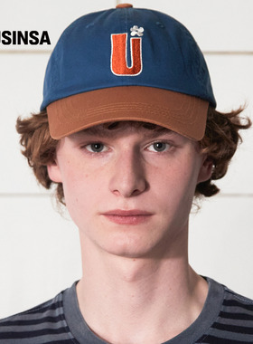 UNALLOYED韩国男女25冬季简约休闲时尚日常拼色棒球帽MUSINSA