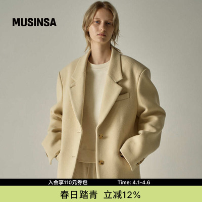 时尚流行羊绒西装外套