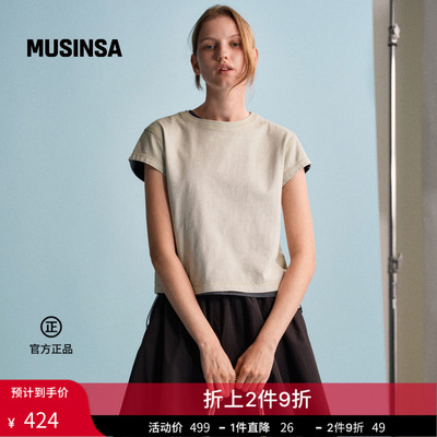 FACADEPATTERN休闲做旧短袖