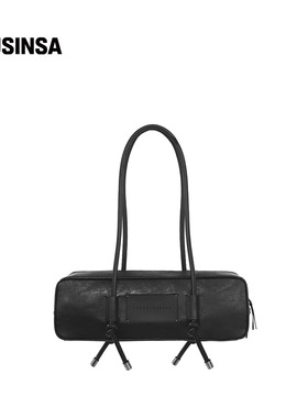 TREEMINGBIRD韩国女士25秋季设计感皮革单肩手提包MUSINSA