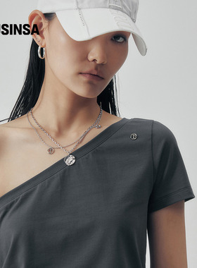 TREEMINGBIRD韩国女士25秋季设计感飘带立体字母棒球帽MUSINSA