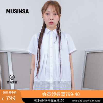 秋季时尚通勤百搭简约女款衬衫
