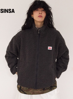 GBYU韩国女士25冬季休闲时尚New Symbol拉链夹克MUSINSA