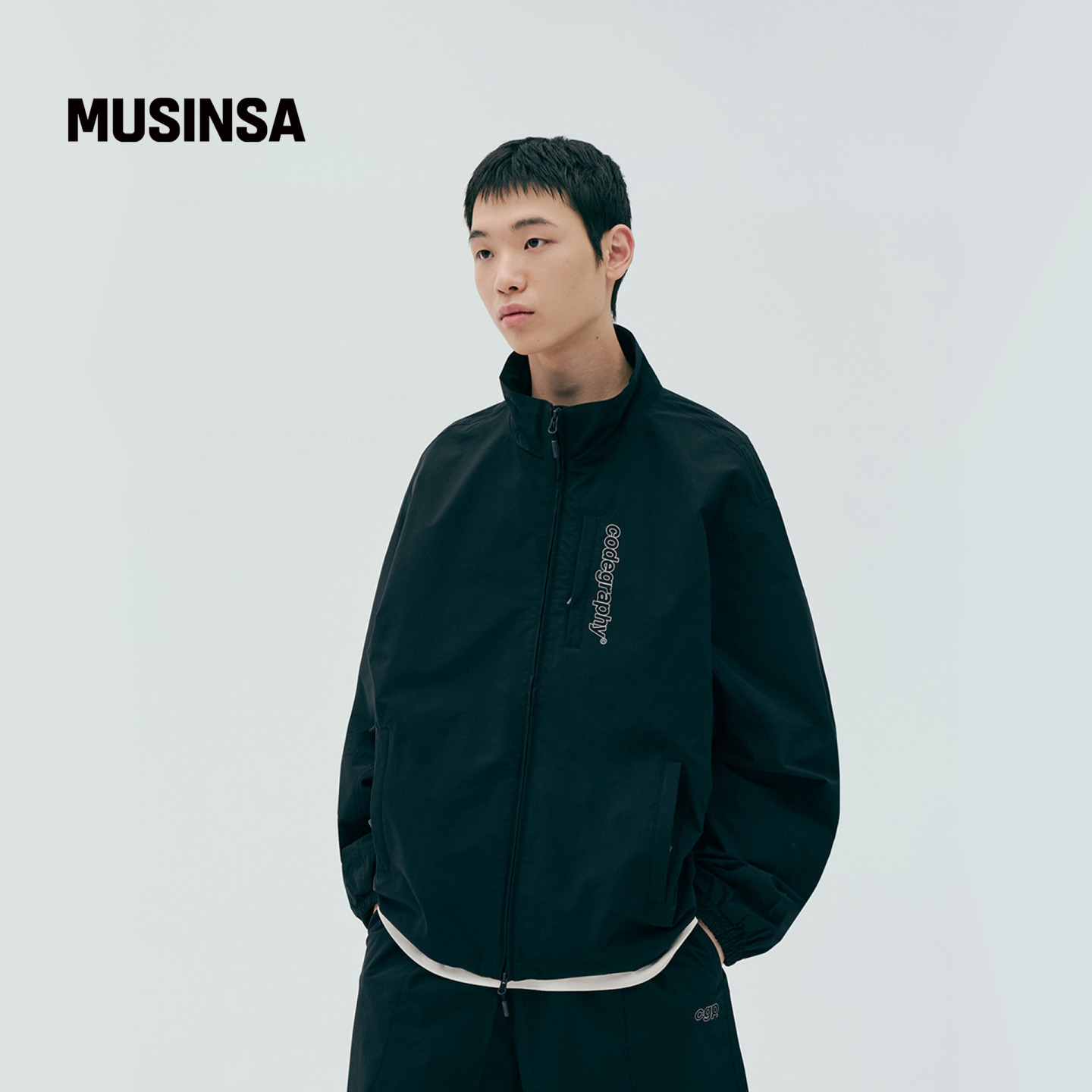 男女同款秋季机能风短款运动夹克