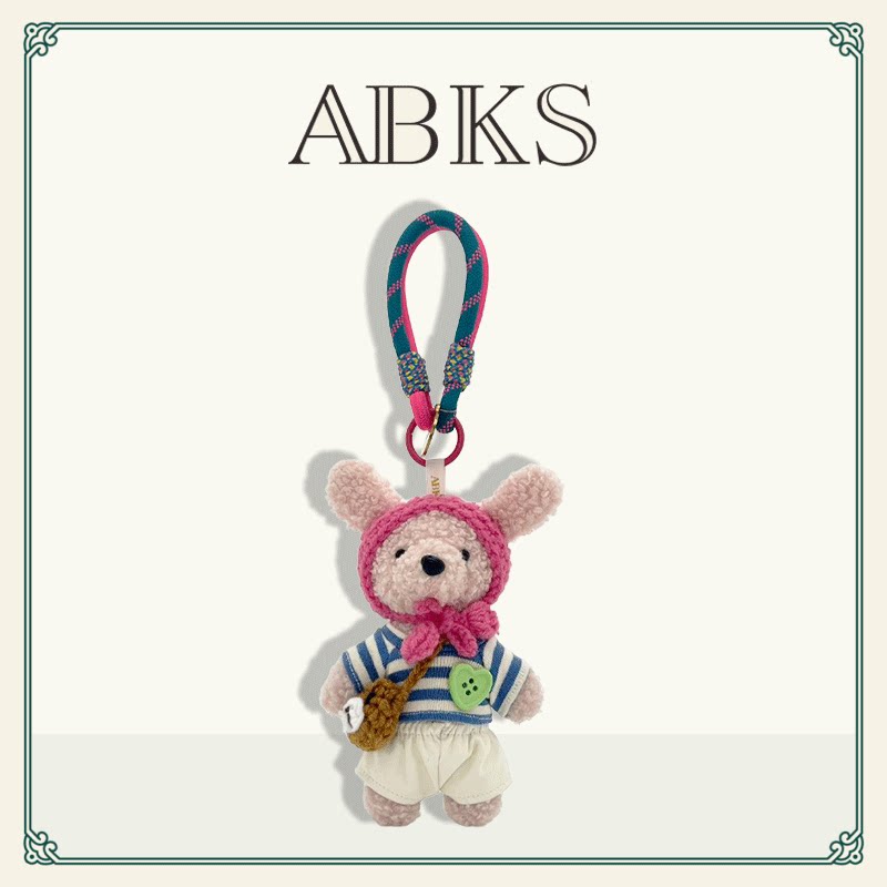 ABKS正品原创手工包包挂件图片