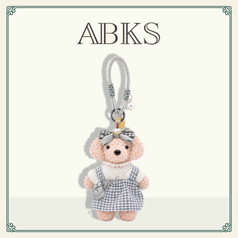 ABKS正品原创手工包包挂件图片