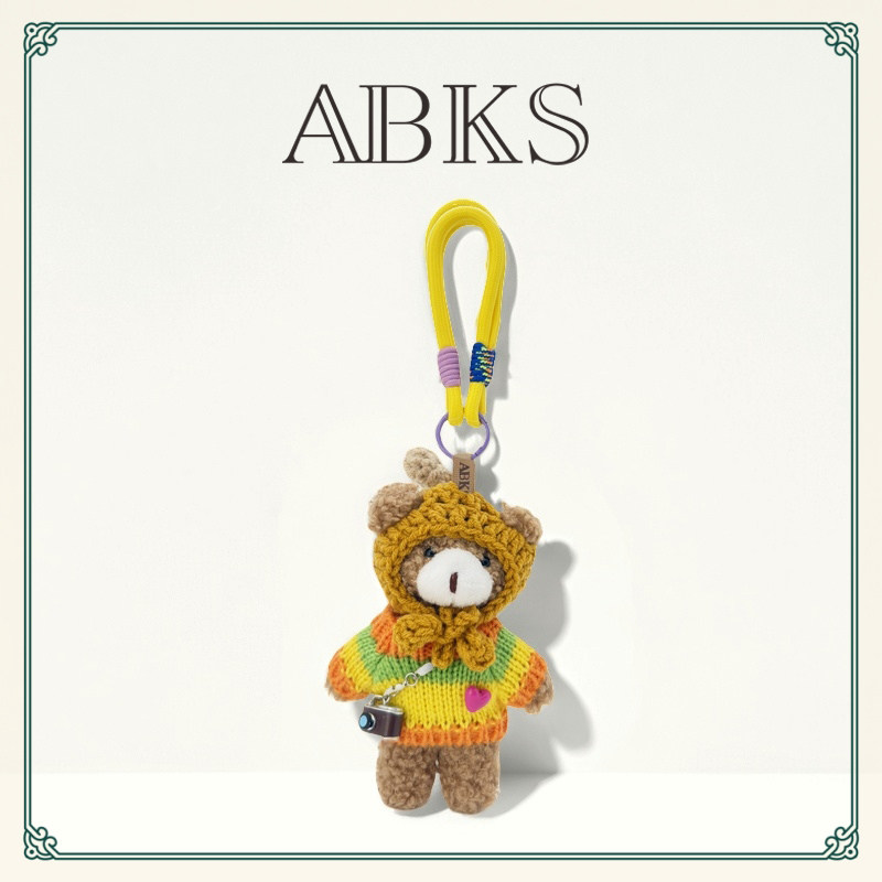 ABKS正品原创手工包包挂件图片