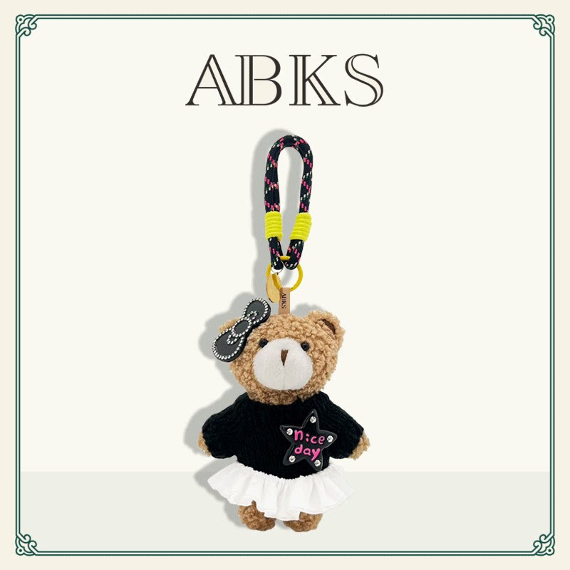 ABKS正品原创手工包包挂件图片