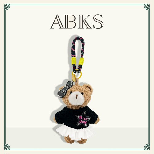 ABKS正品原创手工包包挂件