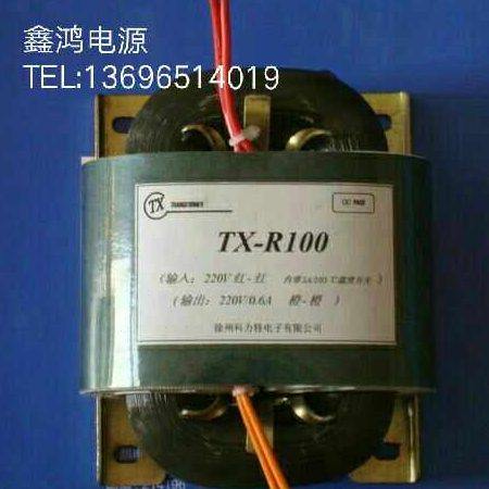 R型隔离变压器 TX-R100变压器 220V转220V0.6A130W 定做各种参数