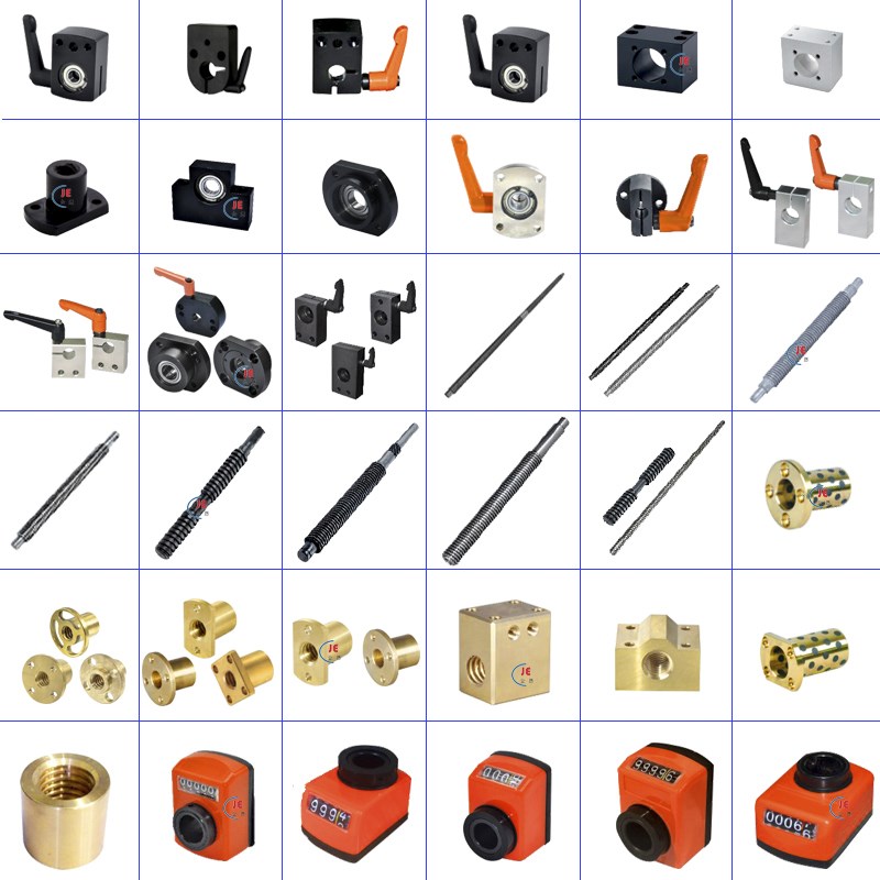 丝杠防转动固定e件LKP/LKF01 02 11 51 52 61-d8 10 12 15 20夹板