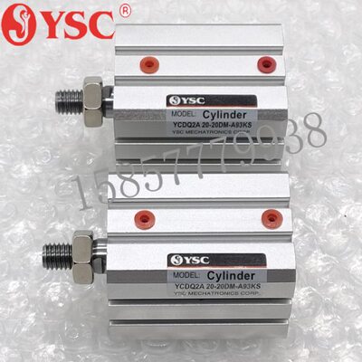 YSC薄型气缸YCQ2B/YCDQ2B/YCQ2A12-16-20-25-32-40-50-63-80-10DM
