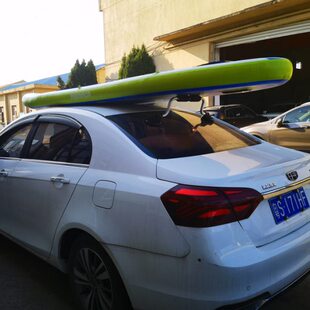 船艇辅助器铝合金皮划艇车用装船架冲浪板装车吸盘架