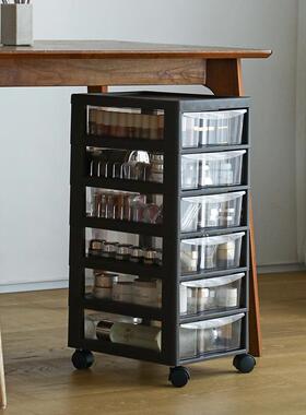 进口办公室抽屉美收纳色柜A4书棕1A64AW8A黑本文件柜甲储物柜深6