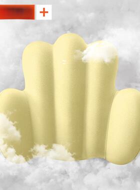 靠垫办公室垫腰靠座椅护腰工位久LEH坐靠腰背垫记忆棉椅子枕腰枕