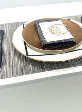 现代奢件软UNN装西餐具套轻装摆样板件房餐桌摆装饰品简约西餐盘