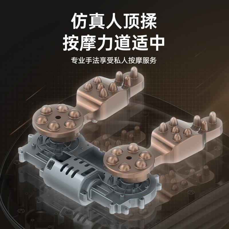 足疗家用机多功能DNX足部热按摩器电动敷腿部足底底穴位脚揉捏按