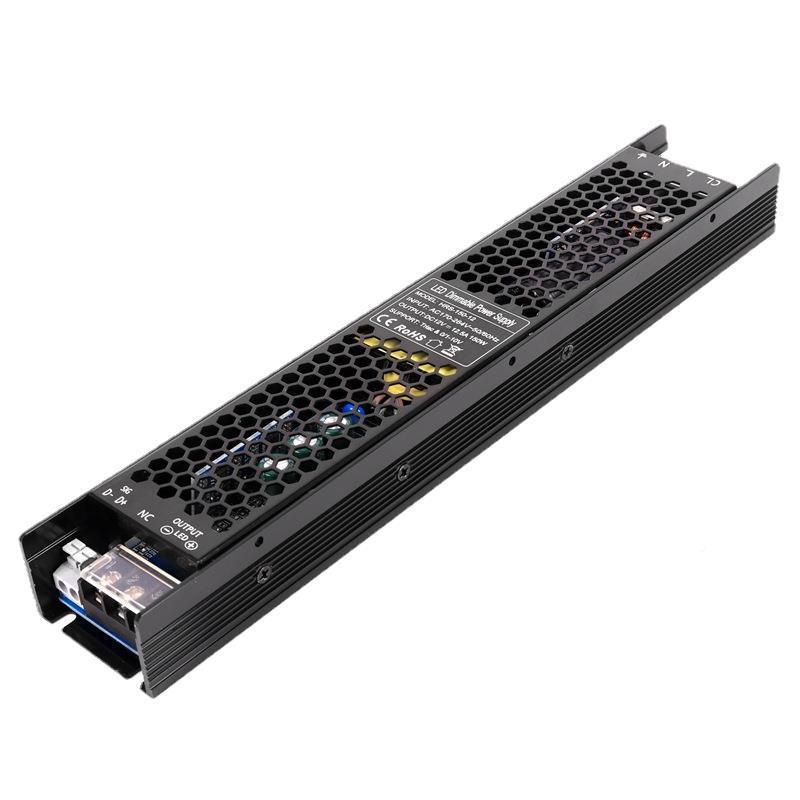 LED室内恒压调0光电源2V150硅W142灯条灯带直流电源可控-110V调光