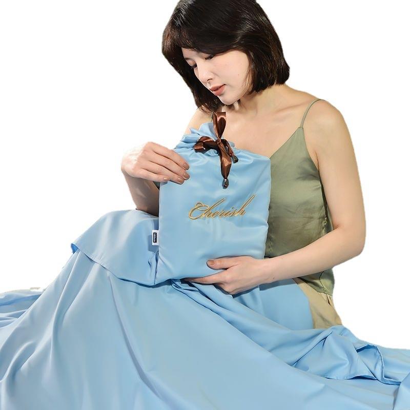 睡袋行丝酒店天丝天隔脏旅防脏便携床单出差双人被罩一CYF体式亚