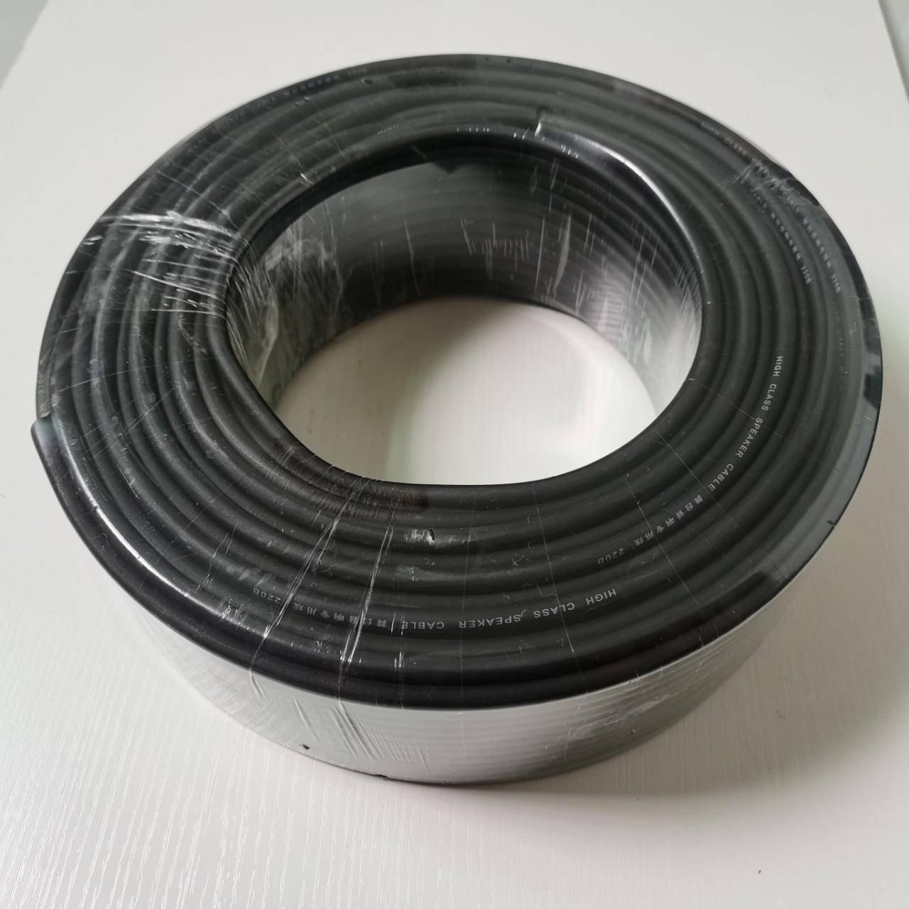 两护套线音线欧母音220箱线工程音响2P黑线色音频线信号调音播台