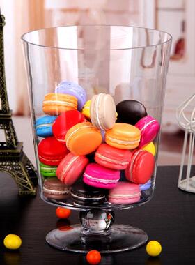 透明玻糖UOI罐大款欧式庆创意储物罐套装婚玻装饰甜品手工璃璃储