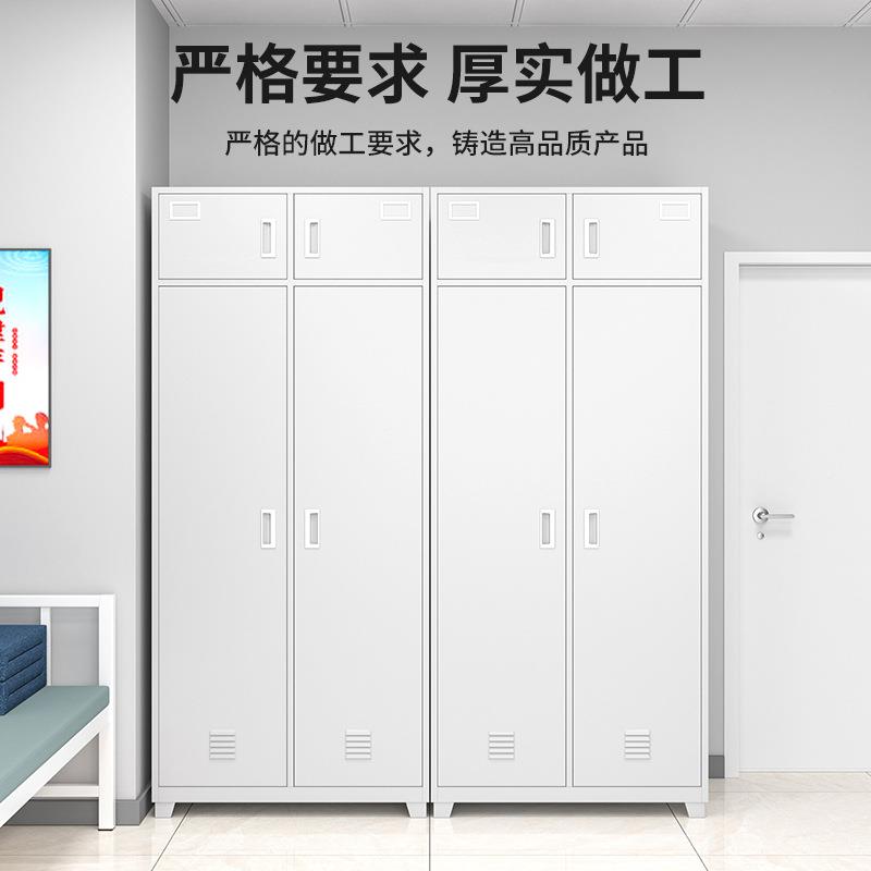 加制厚式营具物品611柜单人存放更柜宿舍物衣柜双门铁皮储柜子内