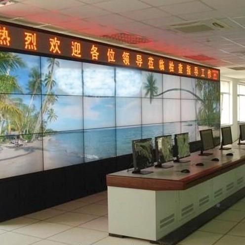 RMU74.9拼4寸缝LG超窄边液晶拼接屏会议室监控室拼接大屏厂家直销